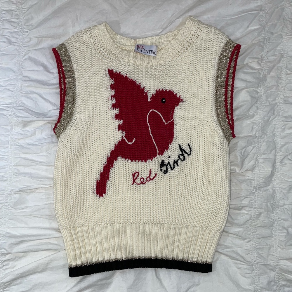 Red Valentino Sweater Vest